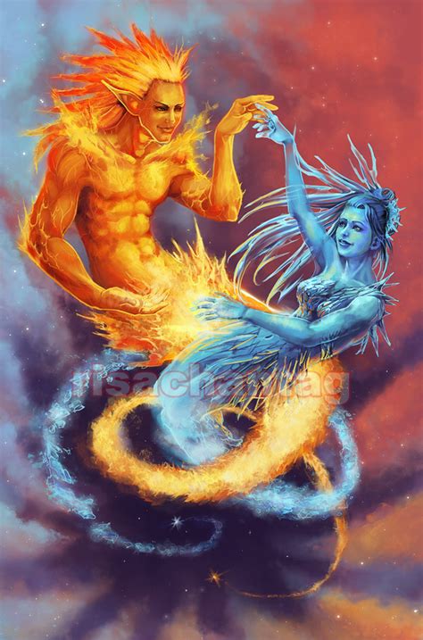 Original Fire And Ice By Risachantag On Deviantart