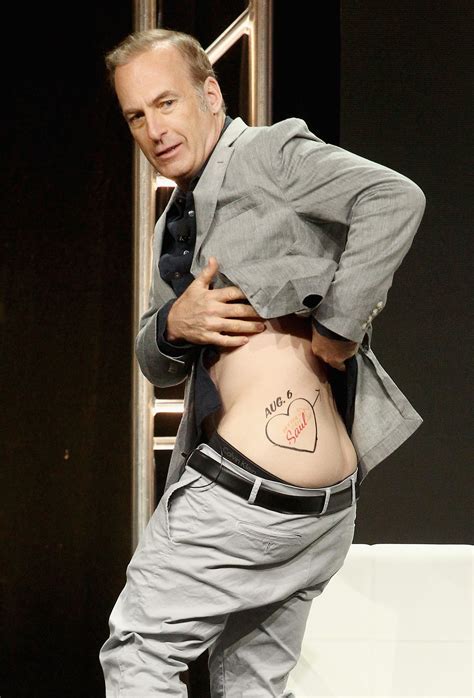 Bob Odenkirk Got A Better Call Saul Tattoo On His Butt To Show His