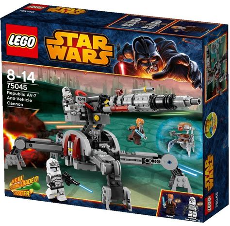 Lego Star Wars 75045 Republic Av 7 Anti Vehicle Cannon Mattonito