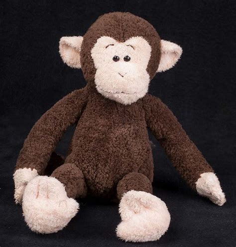 Le Chat Noir Boutique Gund Braun Thermoscan Monkey Plush Stuffed
