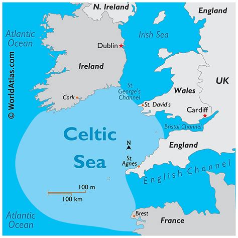 Celtic Sea Worldatlas