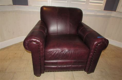 Lot Detail Lane Leather Chair And Ottoman