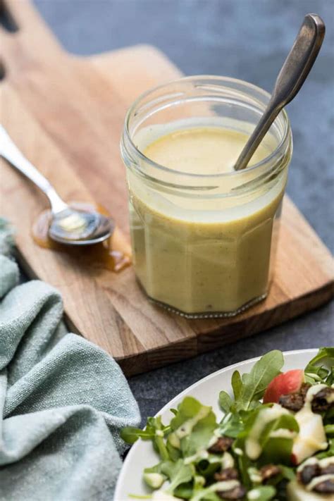 Healthy Creamy Honey Mustard Dressing Vanilla Bean Cuisine Recipes