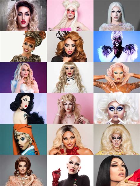 Yet Another Updated Collection Of Drag Race Queens In The 1m Club