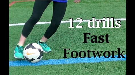 Fast Feet Beginner Soccer Drills Youtube