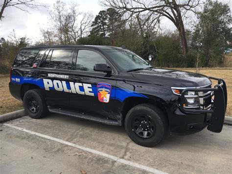 Montgomery Police Department Chevy Tahoe Texas Us Police Car Texas