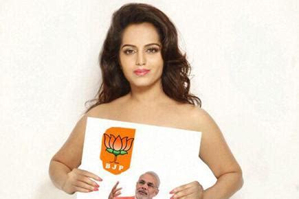 Starlet Meghna Patel Strips In Support Of Narendra Modi