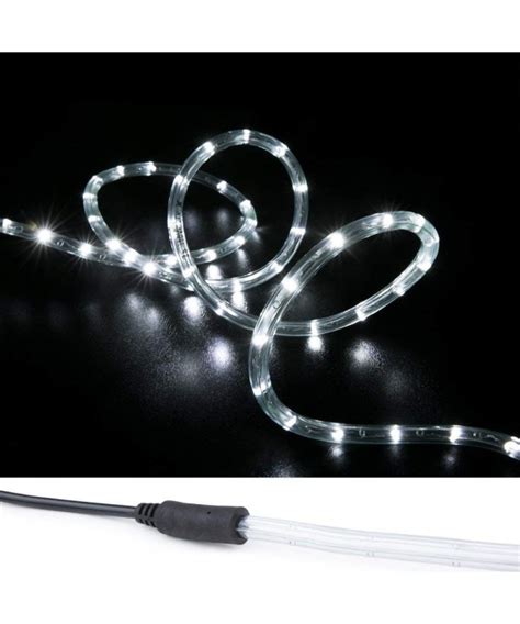 50 Ft Cool White Pre Assembled Led Rope Lights 2 Wire Christmas
