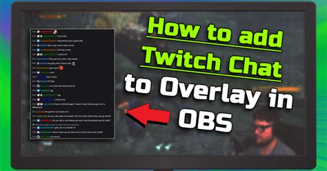 How To Add Twitch Chat Overlay On Screen Obs Studio