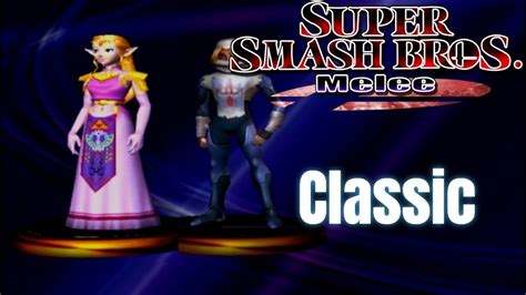 Super Smash Bros Melee Episode 14 Classic Zeldasheik Youtube