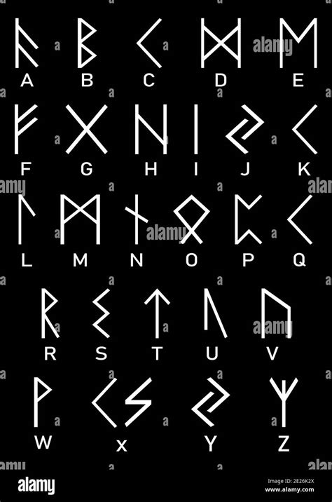 Alphabet Stone Black And White Stock Photos And Images Alamy
