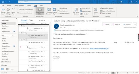 How To Change Inbox View In Outlook Stack Overflow