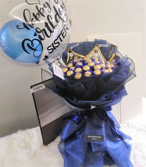 Maybe you would like to learn more about one of these? Ferrero Bouquet for his lovely sister's Birthday Gift ...