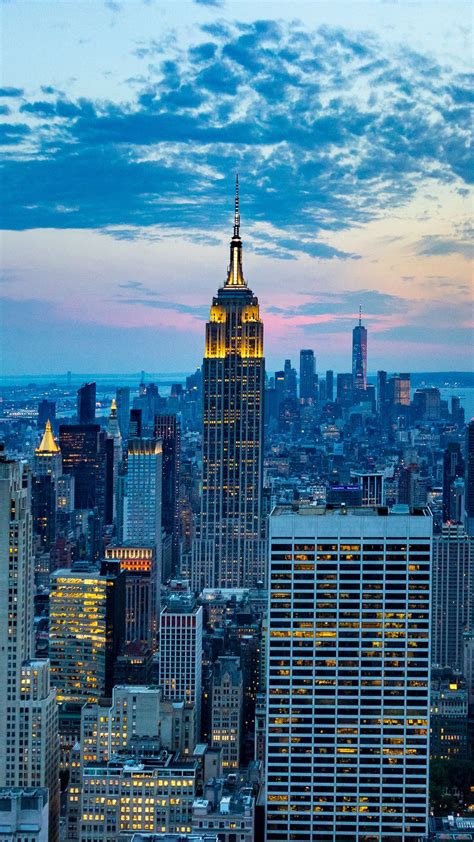 Hd Wallpaper City Aerial View Metropolis New York