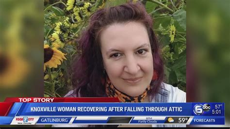 Knoxville Woman Recovering After Falling Through Attic Youtube