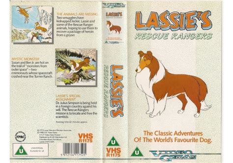 Lassies Rescue Rangers 1988 On Video Gems United Kingdom Vhs Videotape