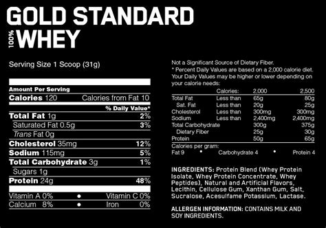 Gold Standard Whey Protein By Optimum Nutrition 454kg 10lbs