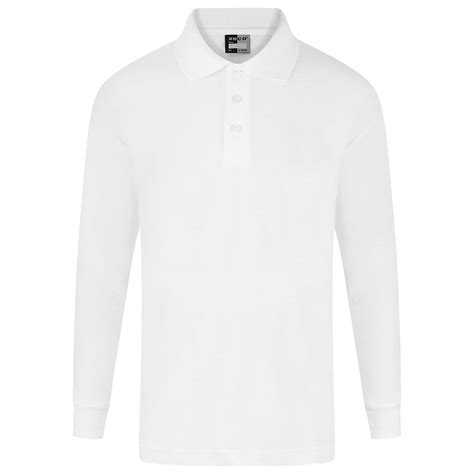 Long Sleeve School Polo Shirts School Uniform 247 Boys And Girls