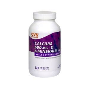 Living a healthy lifestyle includes eating right, exercising and taking caltrate. CVS Calcium 600 Mg + D And Minerals Tablets - CVS.com