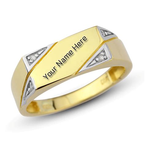 Popular Ring Design 25 Images Gold Ring Design For Male With Name