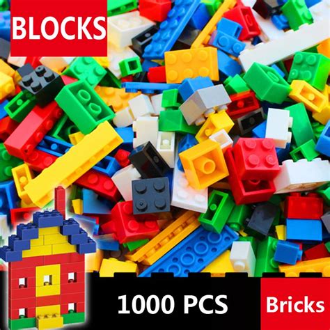 1000 Pcs Building Block Bulk Building Bricks Set City Diy Creative
