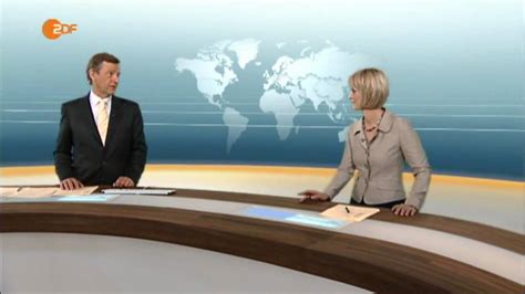 Deutsch lernen mit aktuellen tagesnachrichten und hintergrundberichten: ZDF heute news redesign (2009) long version - YouTube