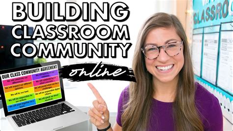 10 Easy Ways To Build Classroom Community Virtually Youtube