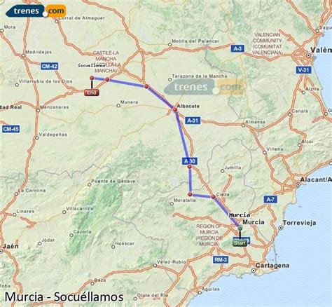 Cheap Murcia To Socuéllamos Trains Tickets From 1040 €