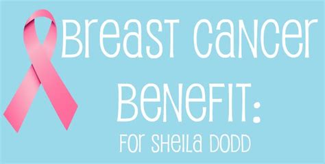Benefit For Sheila Dodd Breast Cancer Benefit Flyer