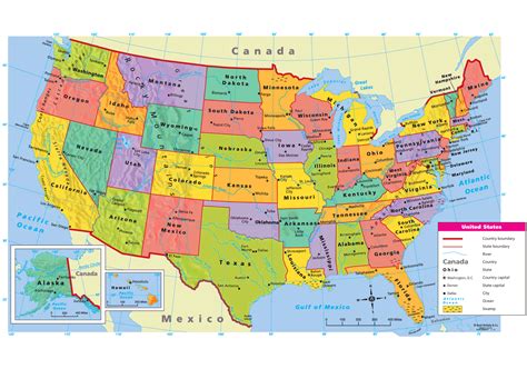 mapa de estados unidos con nombres para imprimir mapa de estados unidos estados y capitales