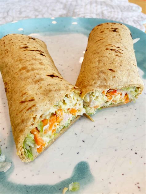 Low - Carb -Tuna- Wrap