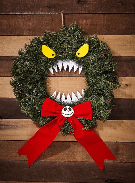 The Nightmare Before Christmas Monster Wreath Nightmare Before