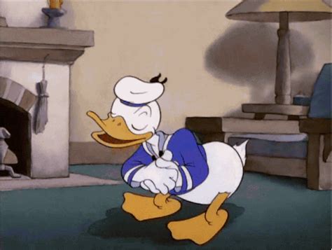 Happy Donald Duck  Find And Share On Giphy