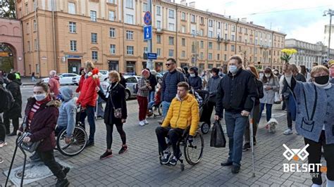 The March Of People With Disabilities Took Place In Minsk Charter97
