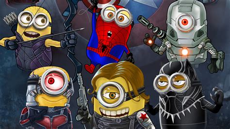 412x732 Minions Avengers 412x732 Resolution Hd 4k Wallpapers Images