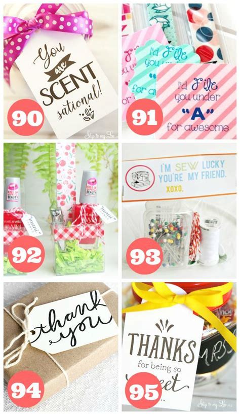 Special gifts to say thank you. 101 MORE Ways to say Thank You | Best thank you gifts ...