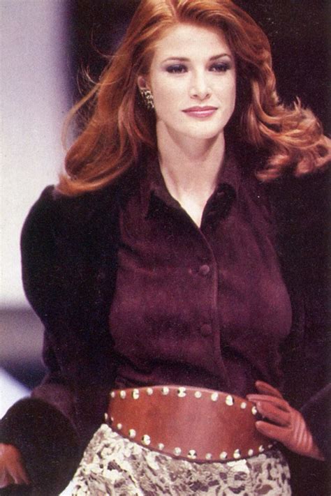 Angie Everhart Angie Everhart 90s Supermodels Redheads