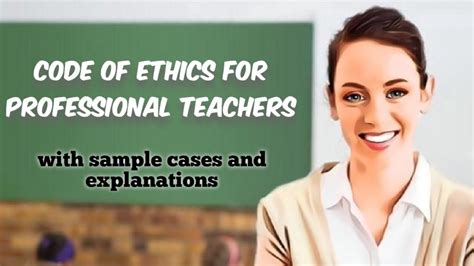 Code Of Ethics For Professional Teachers In The Philippines Sections 1