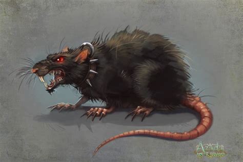 Azada Evil Rat By Okha On Deviantart Cartoon Rat Animal Sketches