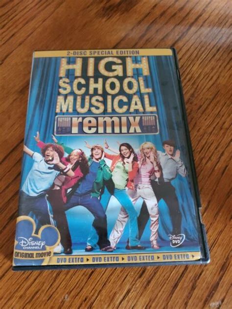 High School Musical Dvd 2006 2 Disc Set Remix Edition Ebay