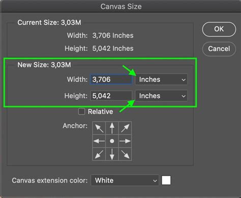 Changing The Unit Of Measurement In Photoshop Pixels To Inches 2023