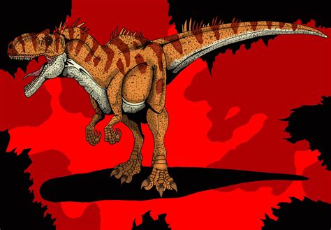 Jurassic Park Allosaurus Updated 2014 By Hellraptor Animais Pré