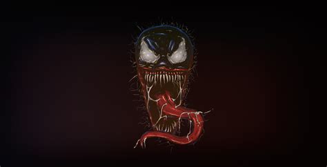 Venom Illustration Artwork Venom Spider Man Hd Wallpaper Wallpaper