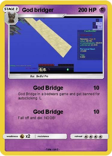 Pokémon God Bridger God Bridge My Pokemon Card