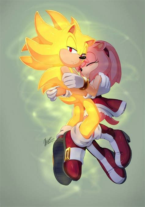 Pin By Ksenia Wag On Sonamy Sonic And Amy Sonic Fan Characters