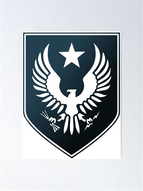 Halo Spartan Insignia Poster For Sale By Spider Mayne Redbubble