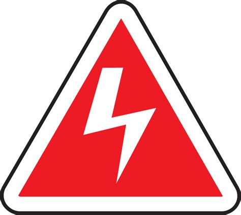 Electric Hazard Csa Pictogram Sign Mpcs