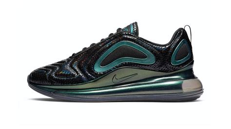 The Nike Air Max 720 Surfaces In Iridescent And Triple Black