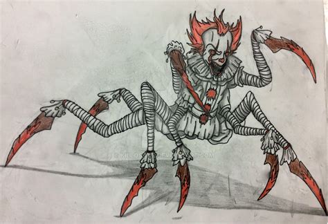 Pennywise Spider Form By Killosaur On Deviantart