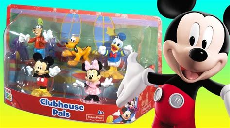 Mickey Mouse 7 Piece Figure Set Mickey Mouse Clubhouse Toys Amazon